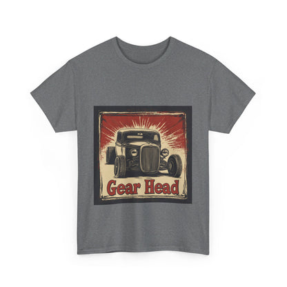 Gear Head - Unisex Heavy Cotton Tee