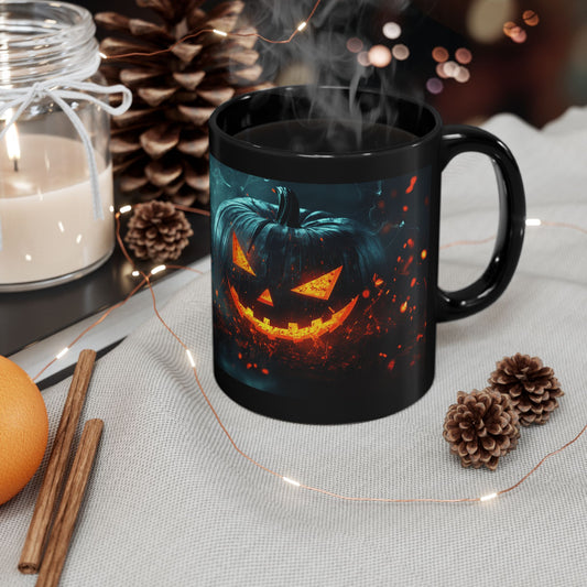 Evil Pumpkin - Black Mug (11oz, 15oz)