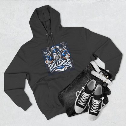 Three-Panel Fleece Hoodie - SudBury Blueberry Bulldogs