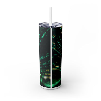 The Matrix - Skinny Tumbler with Straw, 20oz