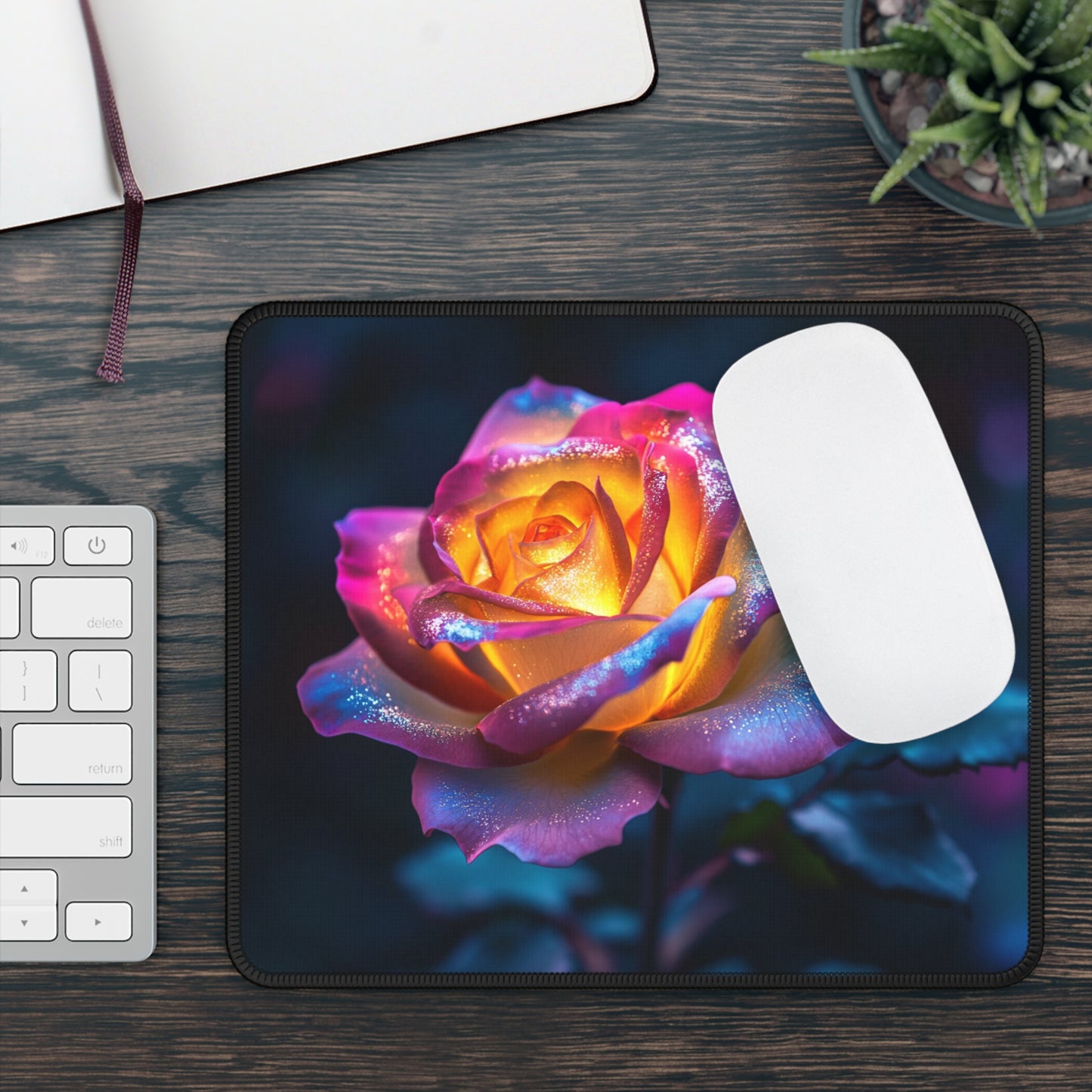 Surreal Flower - Gaming Mouse Pad