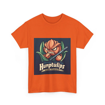 Humptulips Angry Flowers - Unisex Heavy Cotton Tee