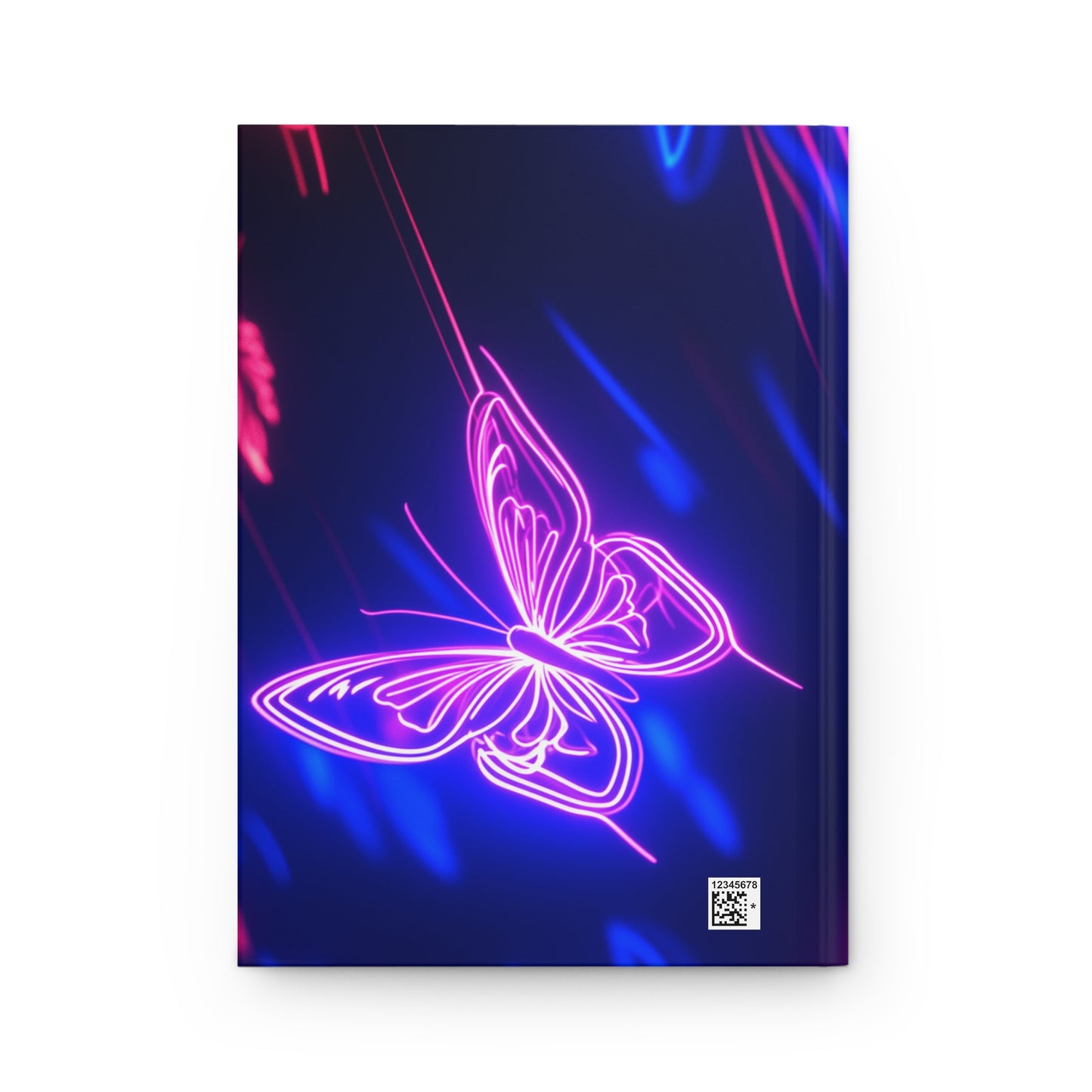 Neon Butterflies - Hardcover Journal Matte