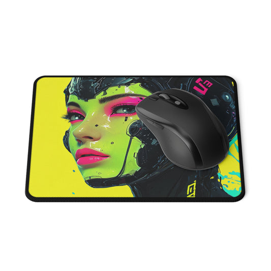 Cybernetic Cyberpunk- Non-Slip Gaming Mouse Pad