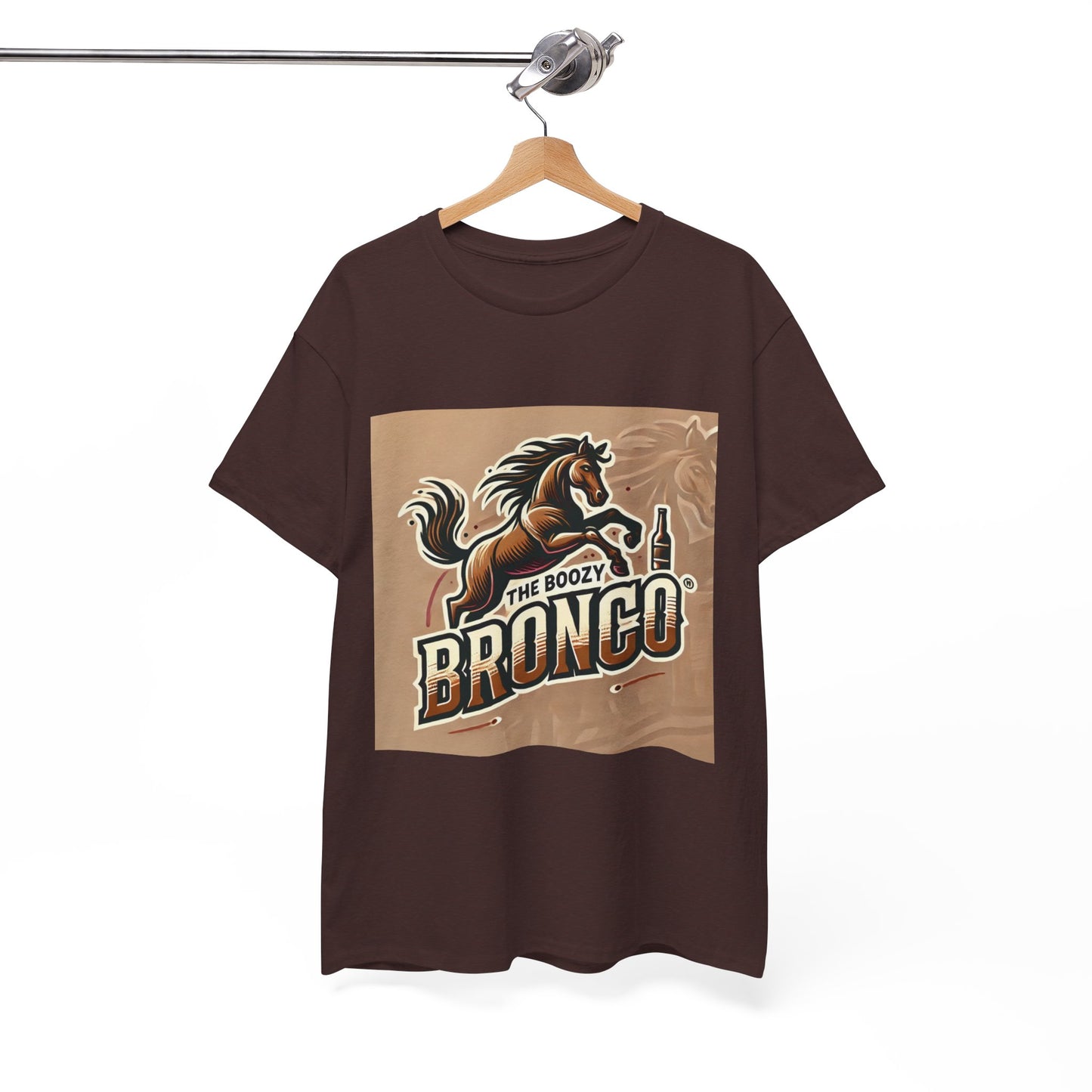 The Boozy Bronco - Unisex Heavy Cotton Tee