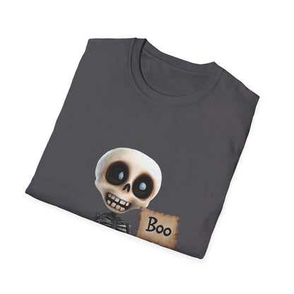 Skeleton Boo shirt -  Unisex Softstyle T-Shirt