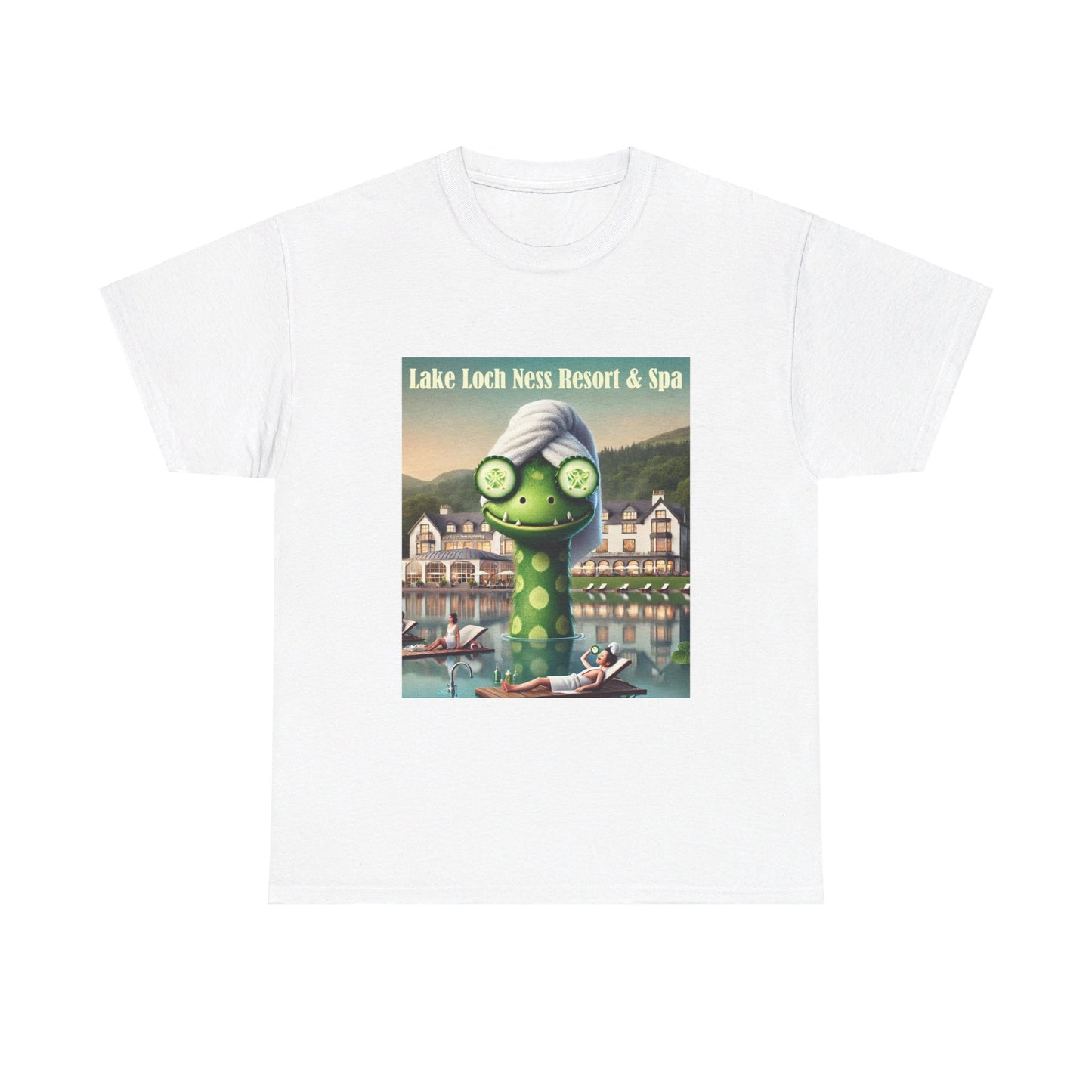 Lake Loch Ness Resort & Spa - Unisex Heavy Cotton Tee