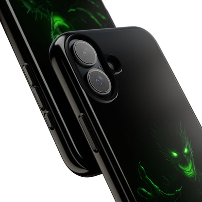 Phone Case - Spooky Green Glow Devil