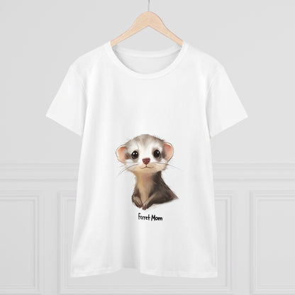 Ferret Mom - Women's Midweight Cotton Tee