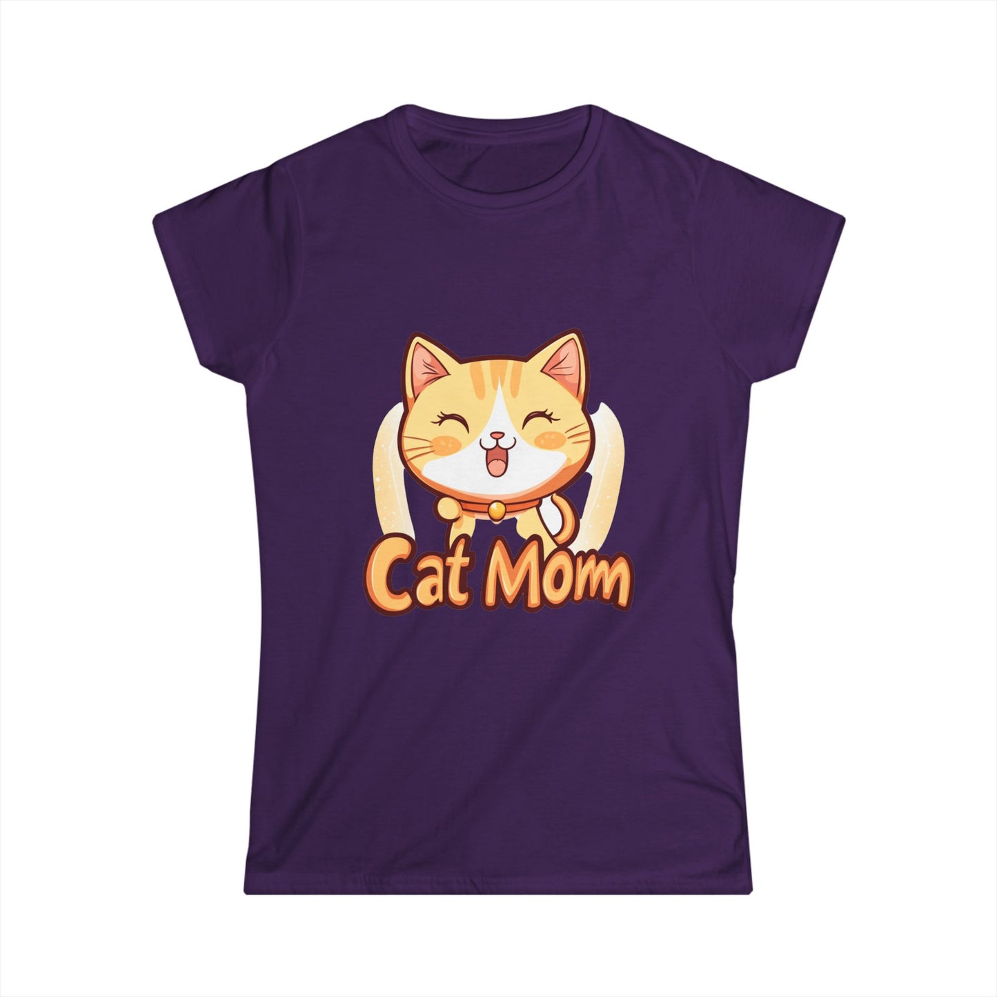 Cat Mom - Women's Softstyle Tee