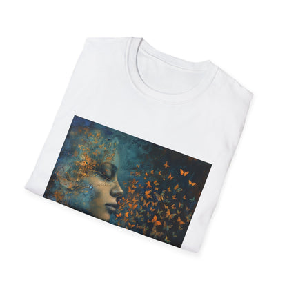 Butterfliy girl - Unisex Softstyle T-Shirt