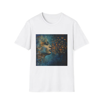 Butterfliy girl - Unisex Softstyle T-Shirt