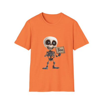 Skeleton Boo shirt -  Unisex Softstyle T-Shirt