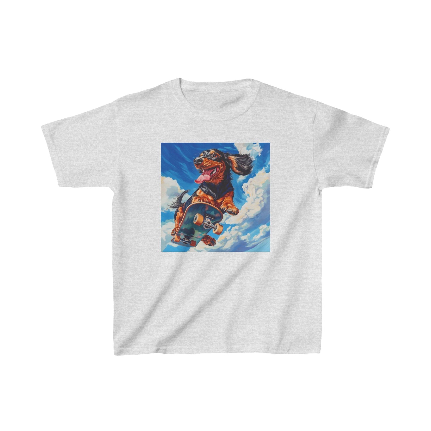 Skater Pup - Kids Heavy Cotton™ Tee