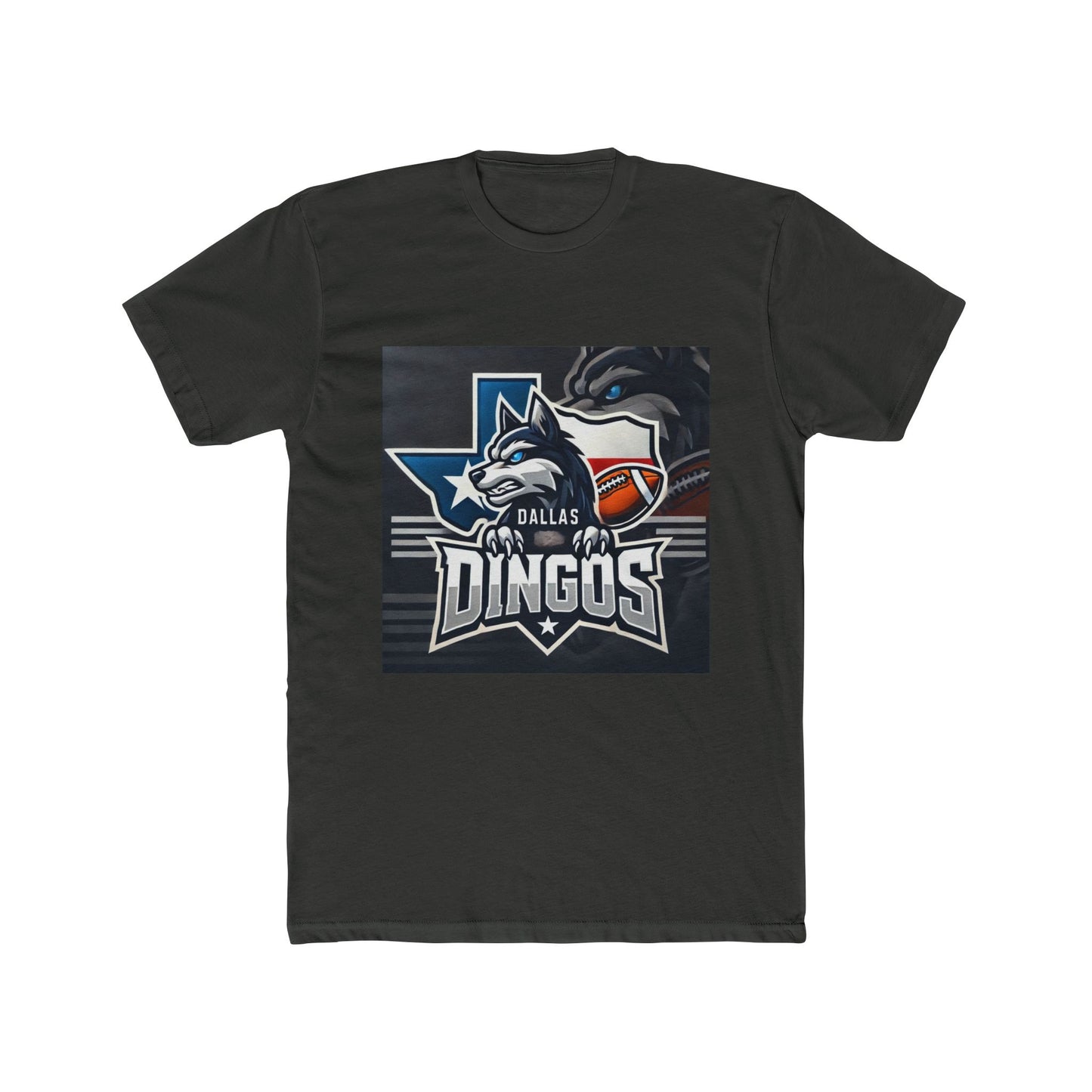 Dallas Dingos Football - Unisex Cotton Crew Tee