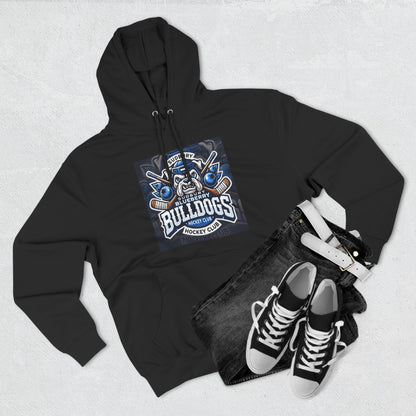 Three-Panel Fleece Hoodie - SudBury Blueberry Bulldogs