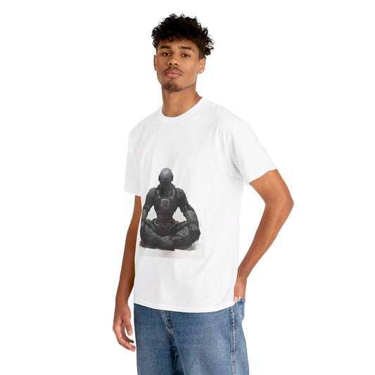 Meditation Bot - Unisex Heavy Cotton Tee