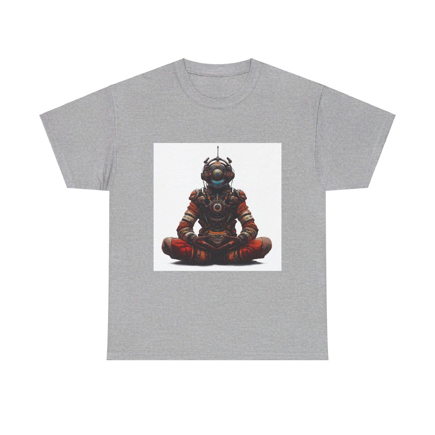 Meditation Bot - Unisex Heavy Cotton Tee