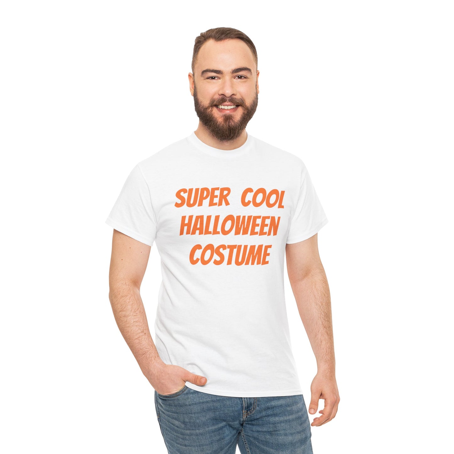 Super cool Halloween costume - Unisex Heavy Cotton Tee