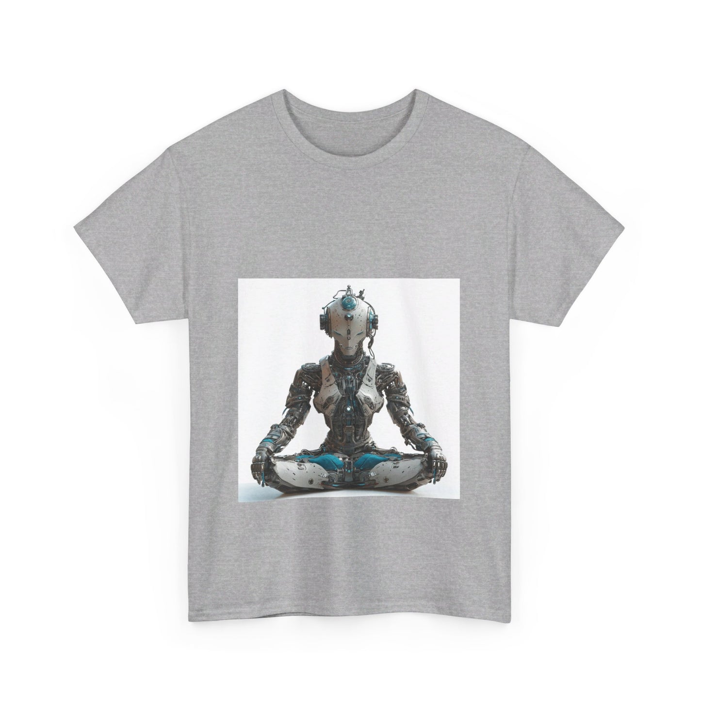 Meditation Bot - Unisex Heavy Cotton Tee