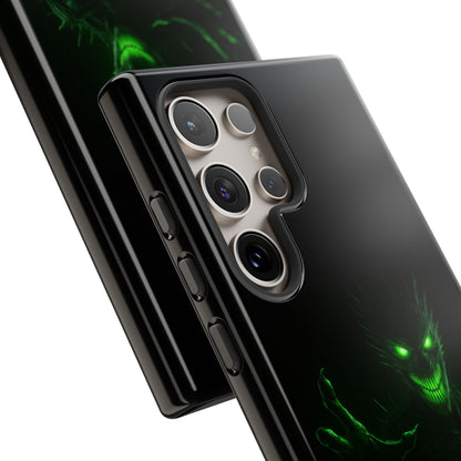 Phone Case - Spooky Green Glow Devil