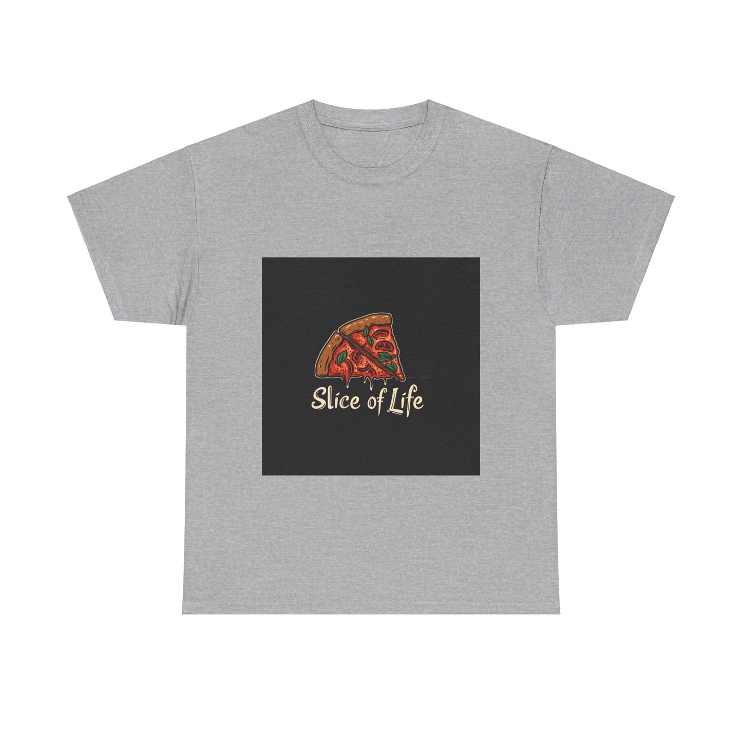 Slice of Life Pizza - Unisex Heavy Cotton Tee