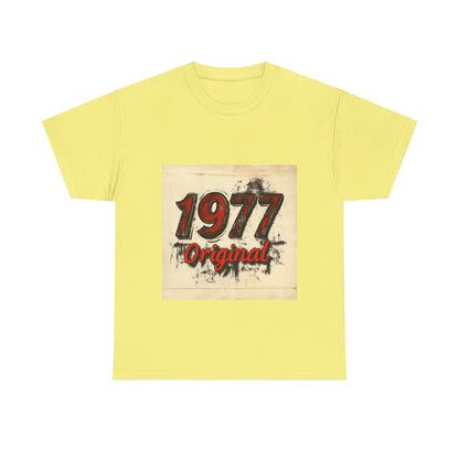 1977 Original - Unisex Heavy Cotton Tee