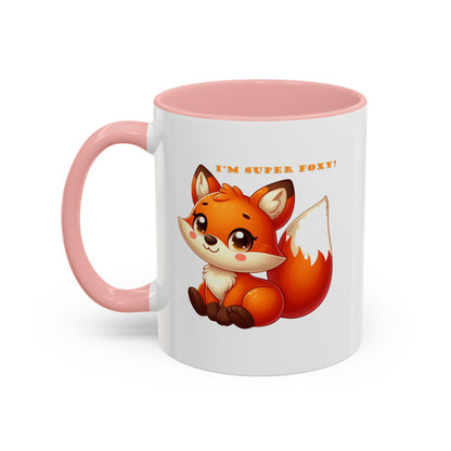 Super Foxy - Accent Coffee Mug (11, 15oz)