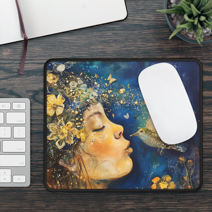 Bird kiss - Gaming Mouse Pad