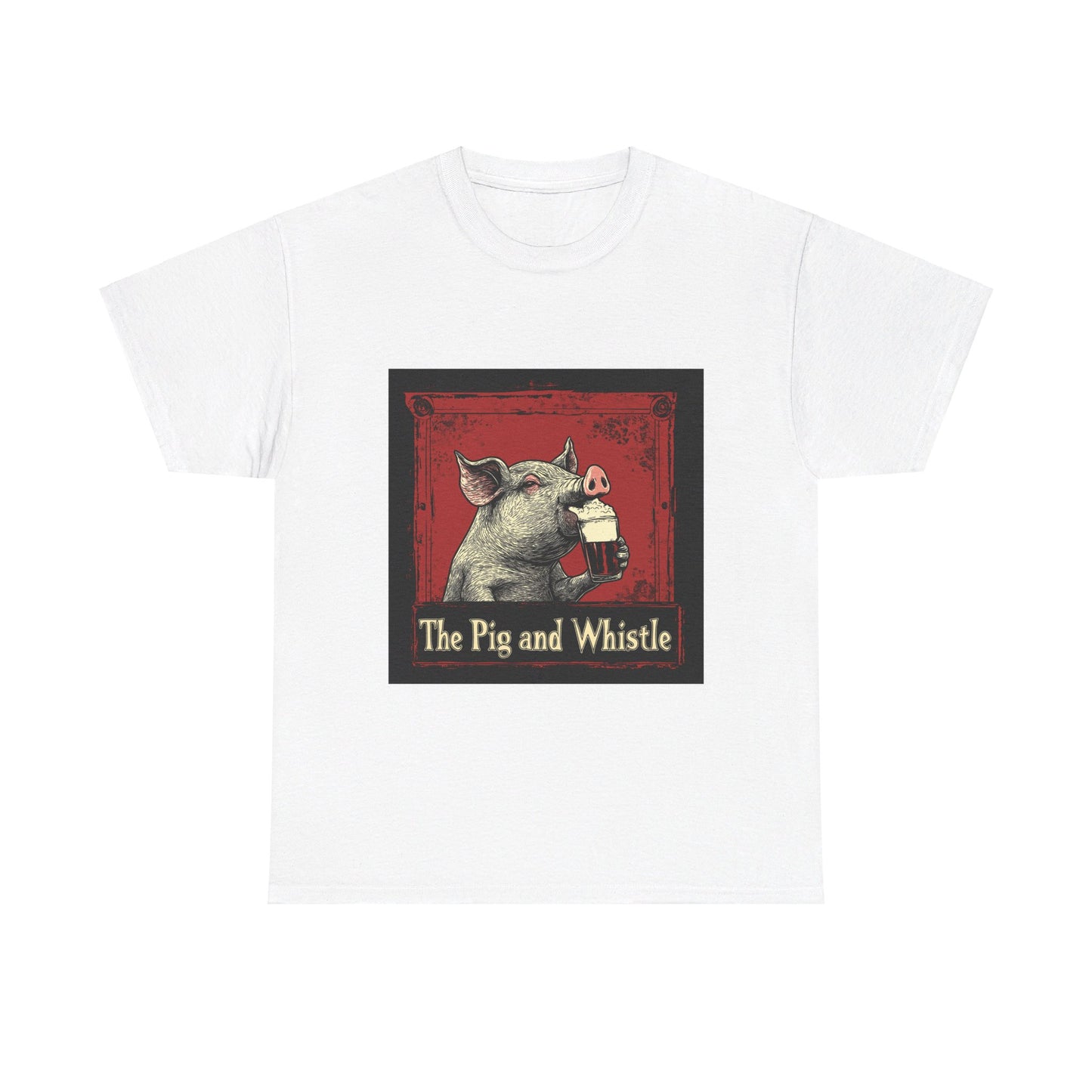 The Pig and Whistle Pub - Unisex Heavy Cotton Tee