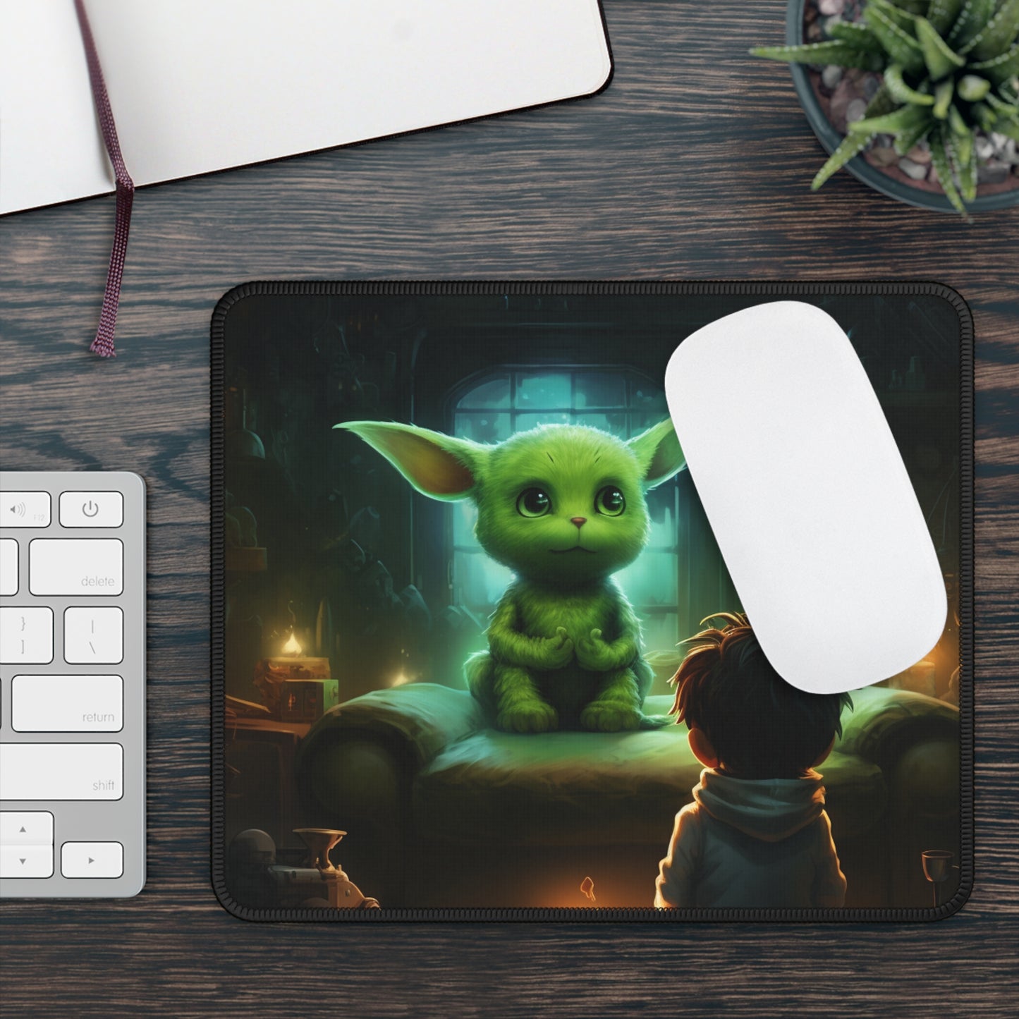 Green dream - Gaming Mouse Pad