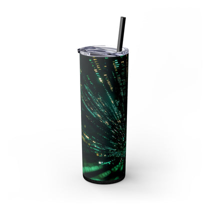 The Matrix - Skinny Tumbler with Straw, 20oz