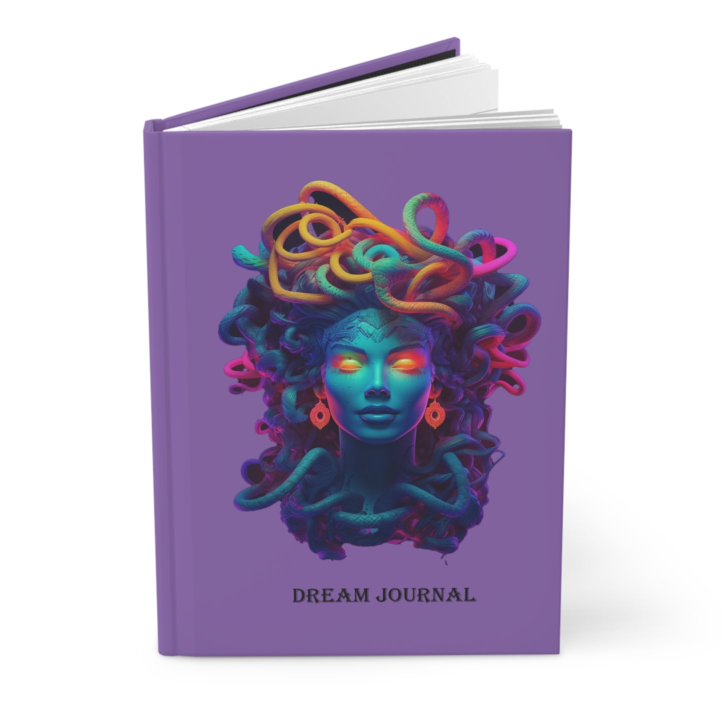 Medusa Neon Dream - Hardcover Journal Matte